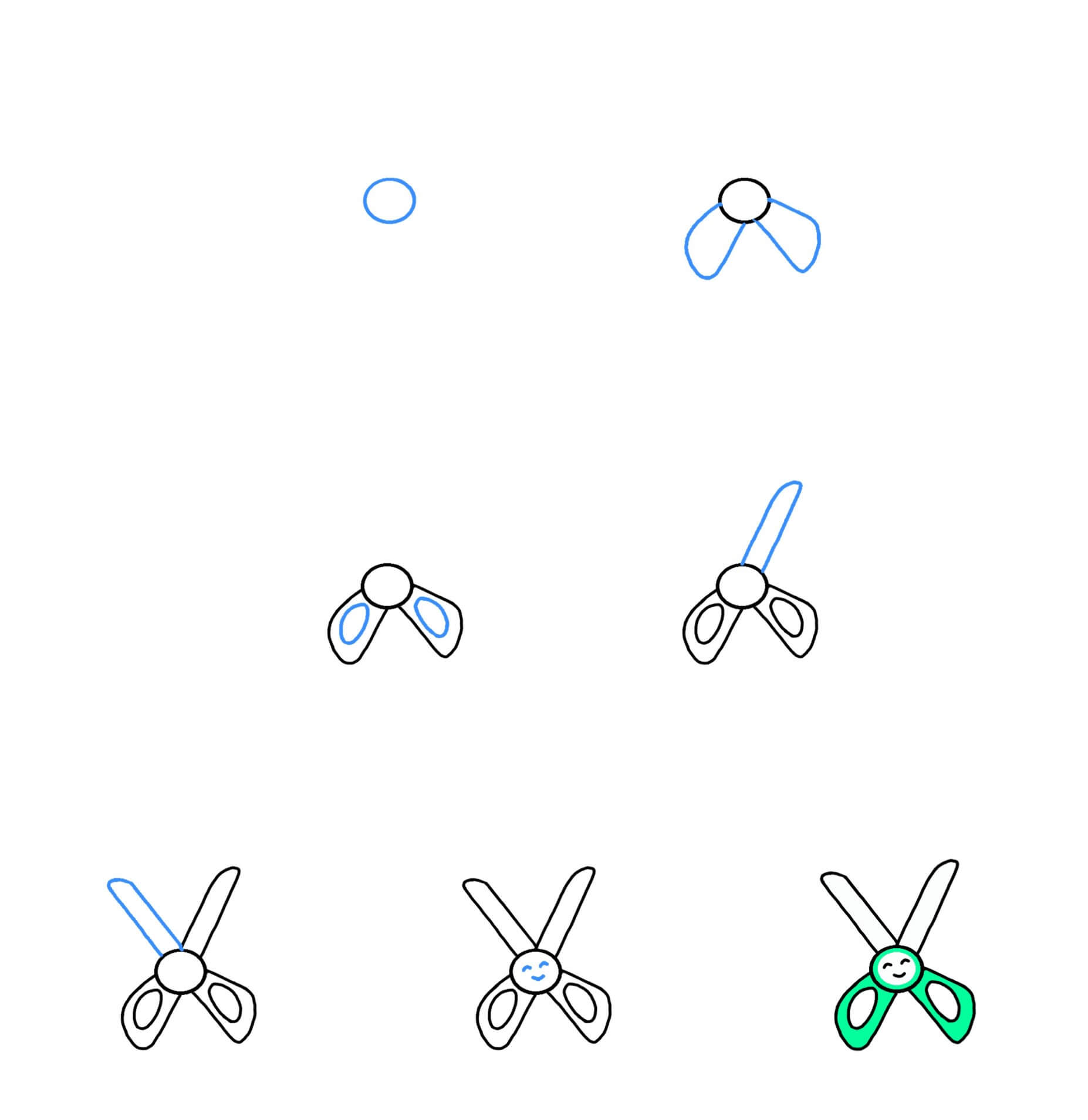 How to draw Scissors idea (15)