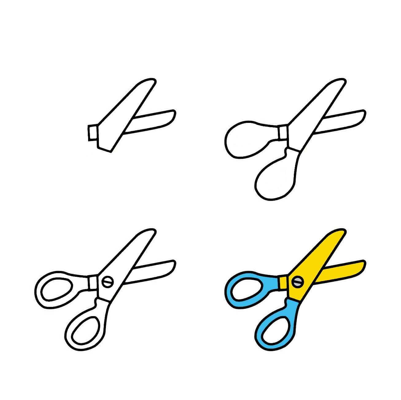 How to draw Scissors idea (18)