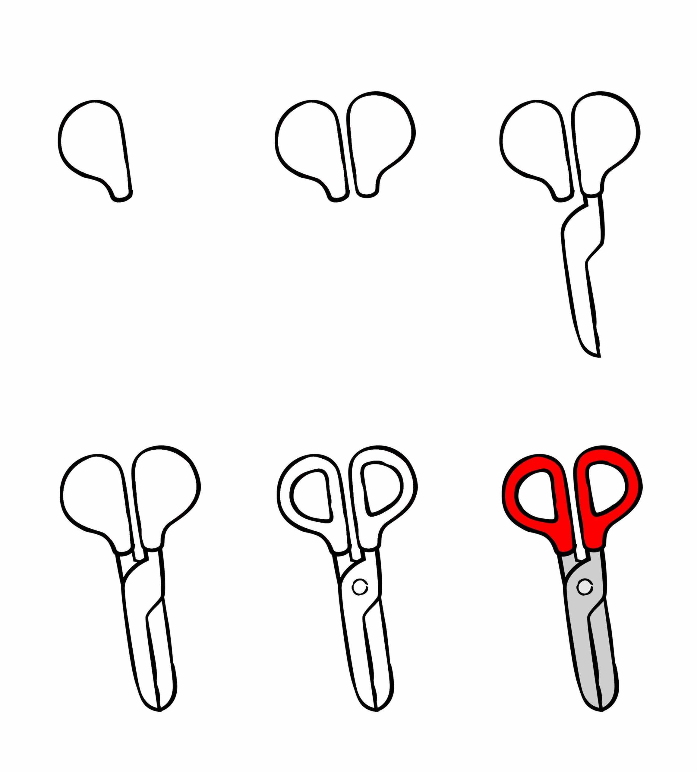 Scissors idea (19) Drawing Ideas