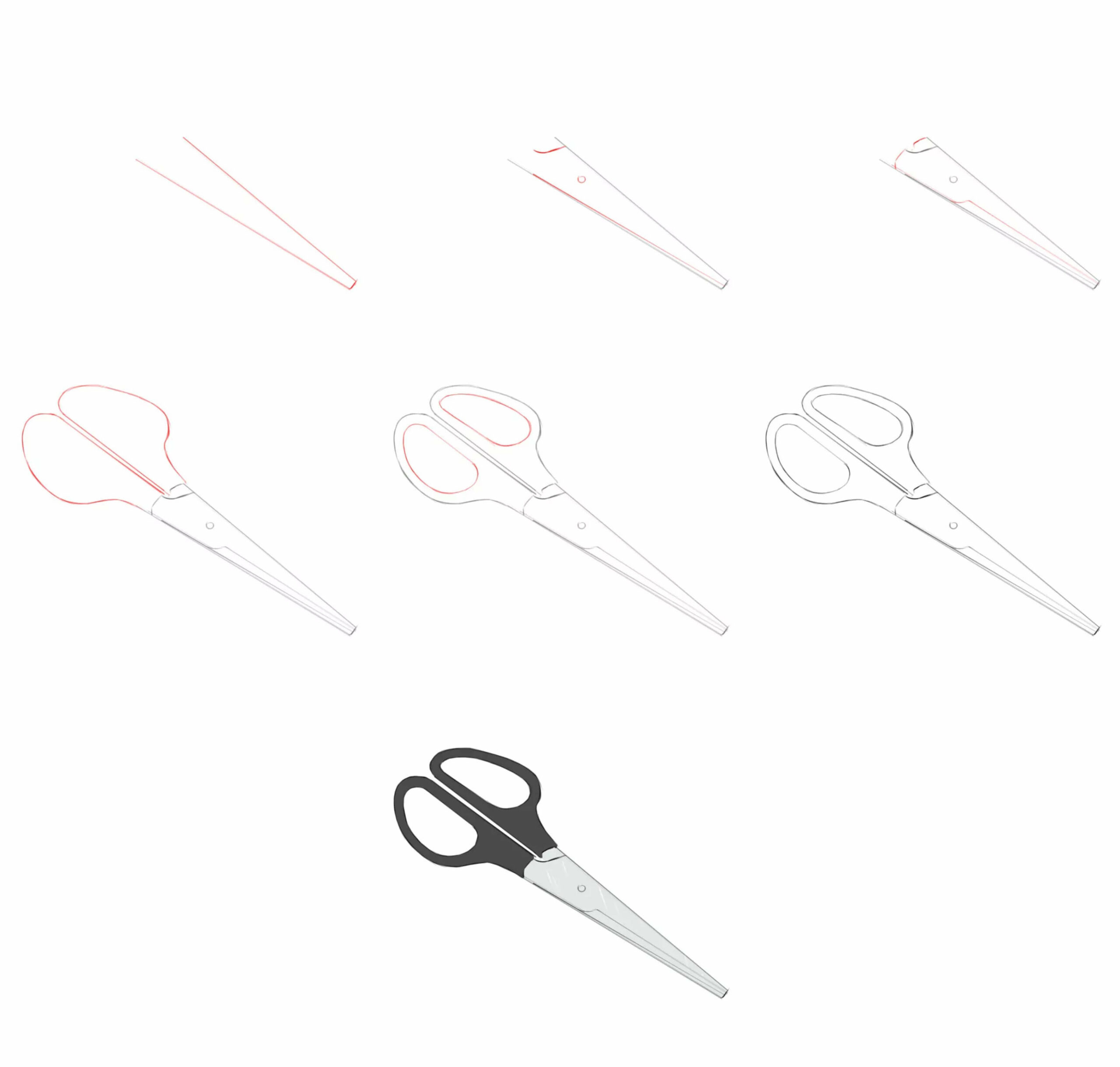 Scissors idea (3) Drawing Ideas