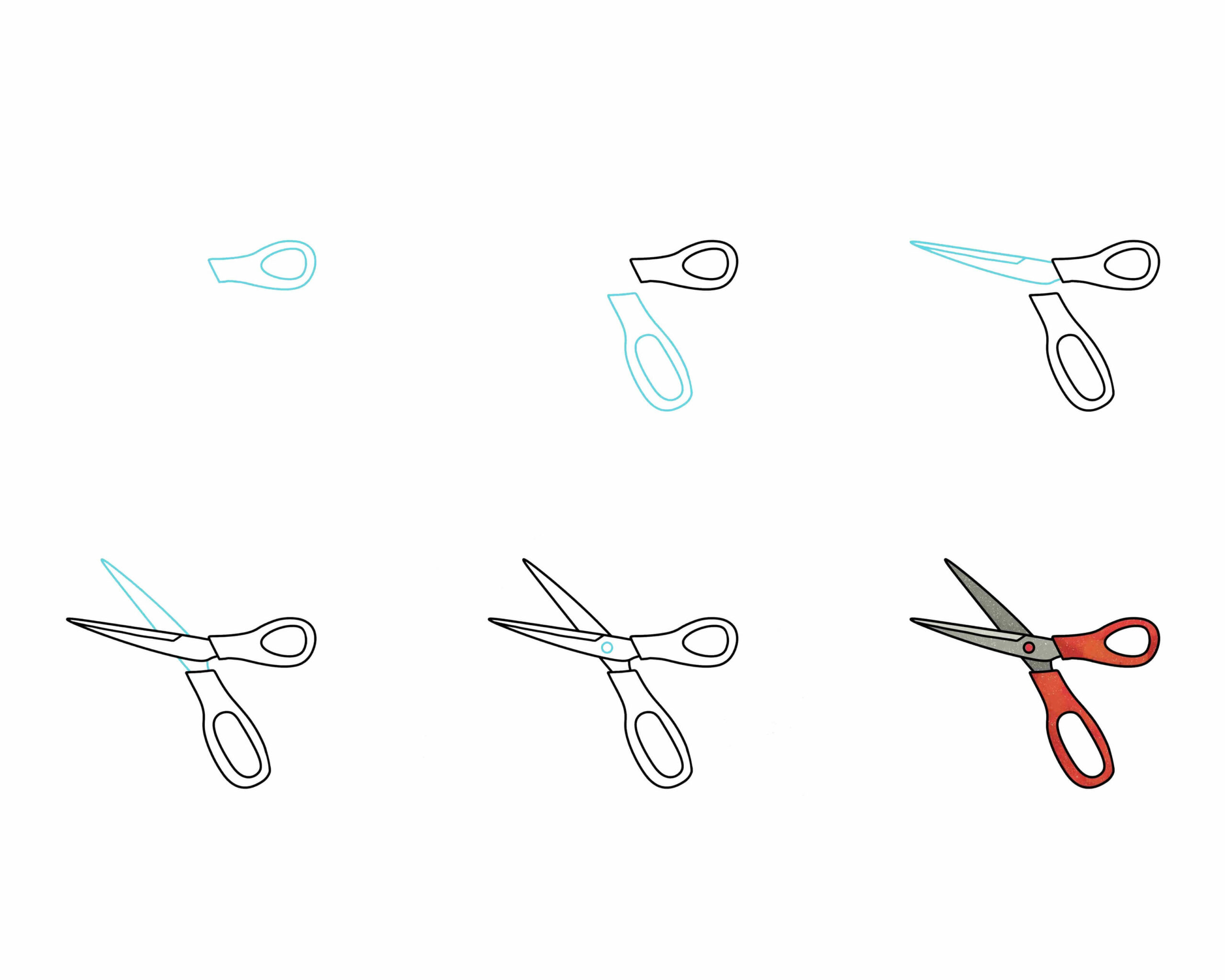 Scissors idea (6) Drawing Ideas