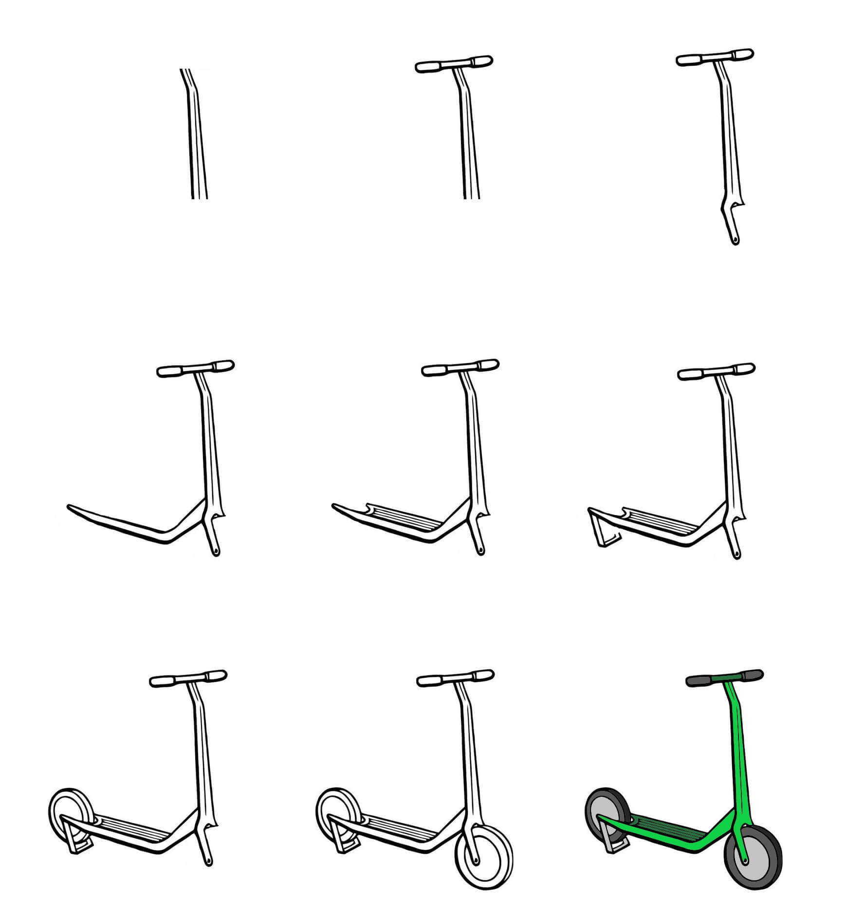 Scooter idea (3) Drawing Ideas