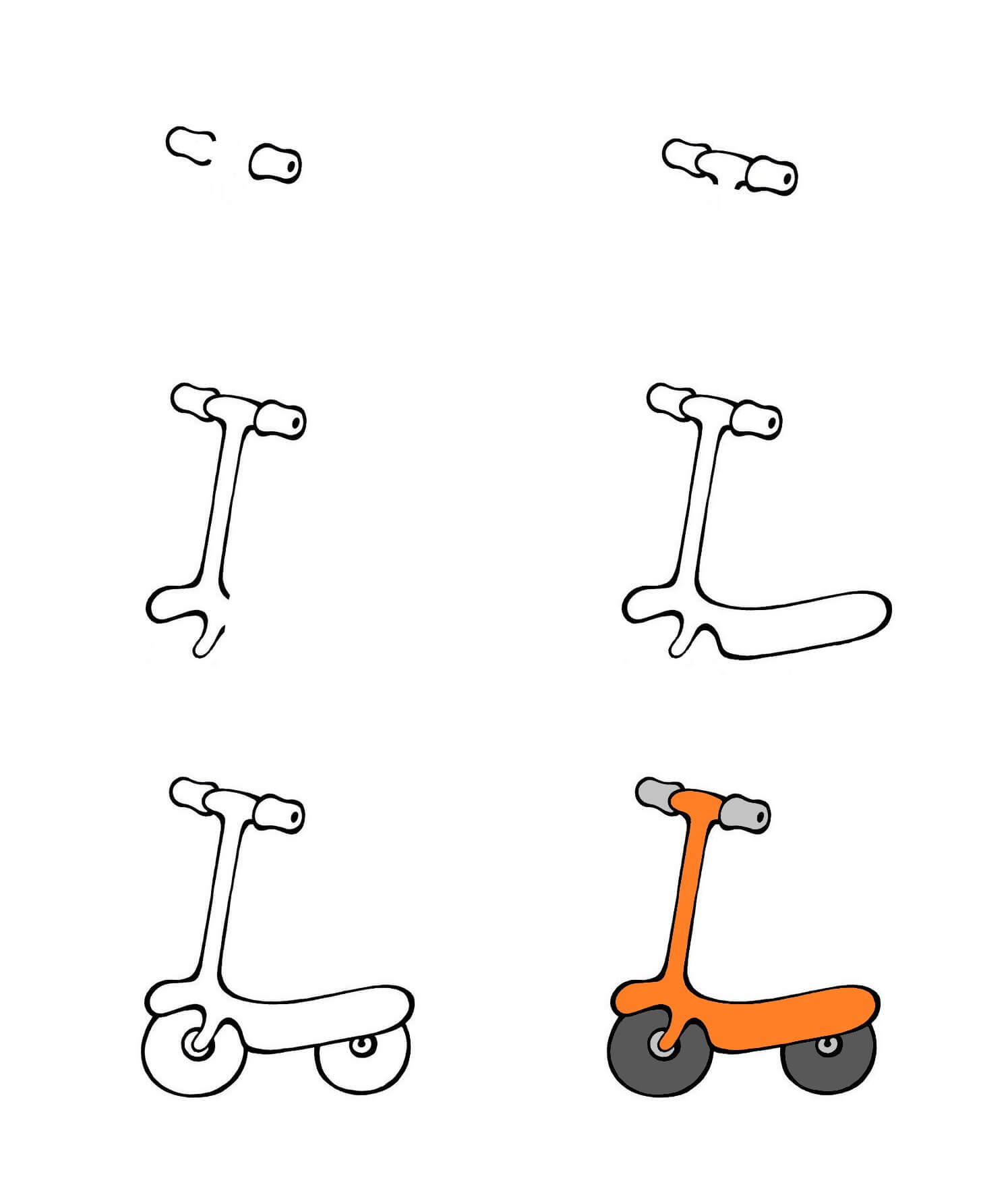 How to draw Scooter idea (5)