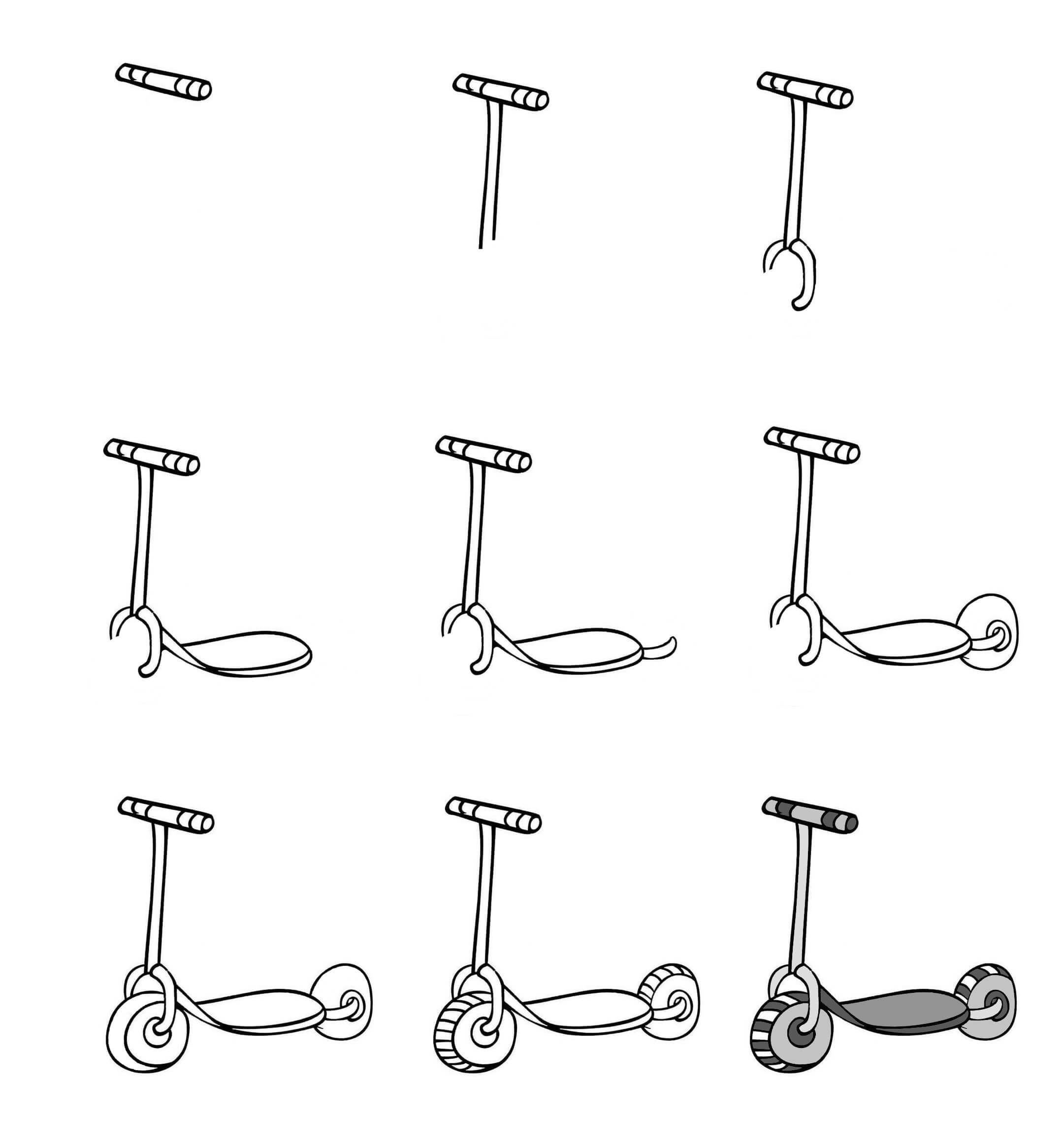 Scooter idea (6) Drawing Ideas