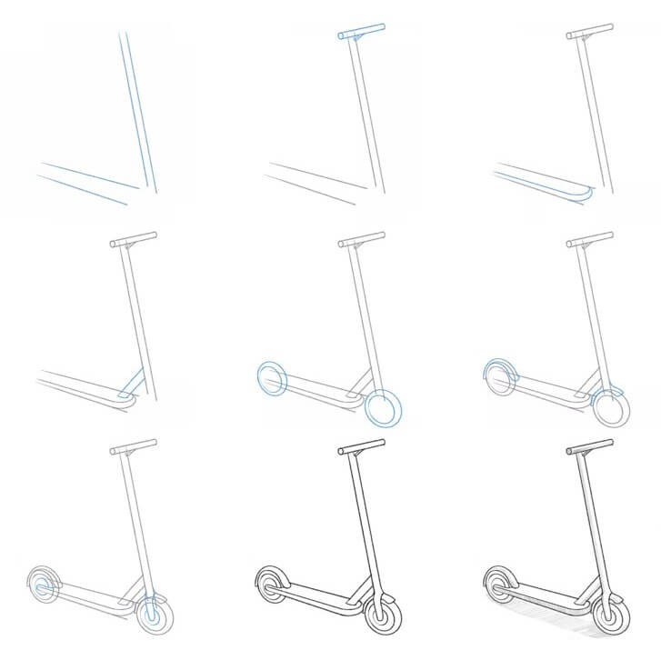 How to draw Scooter idea (9)