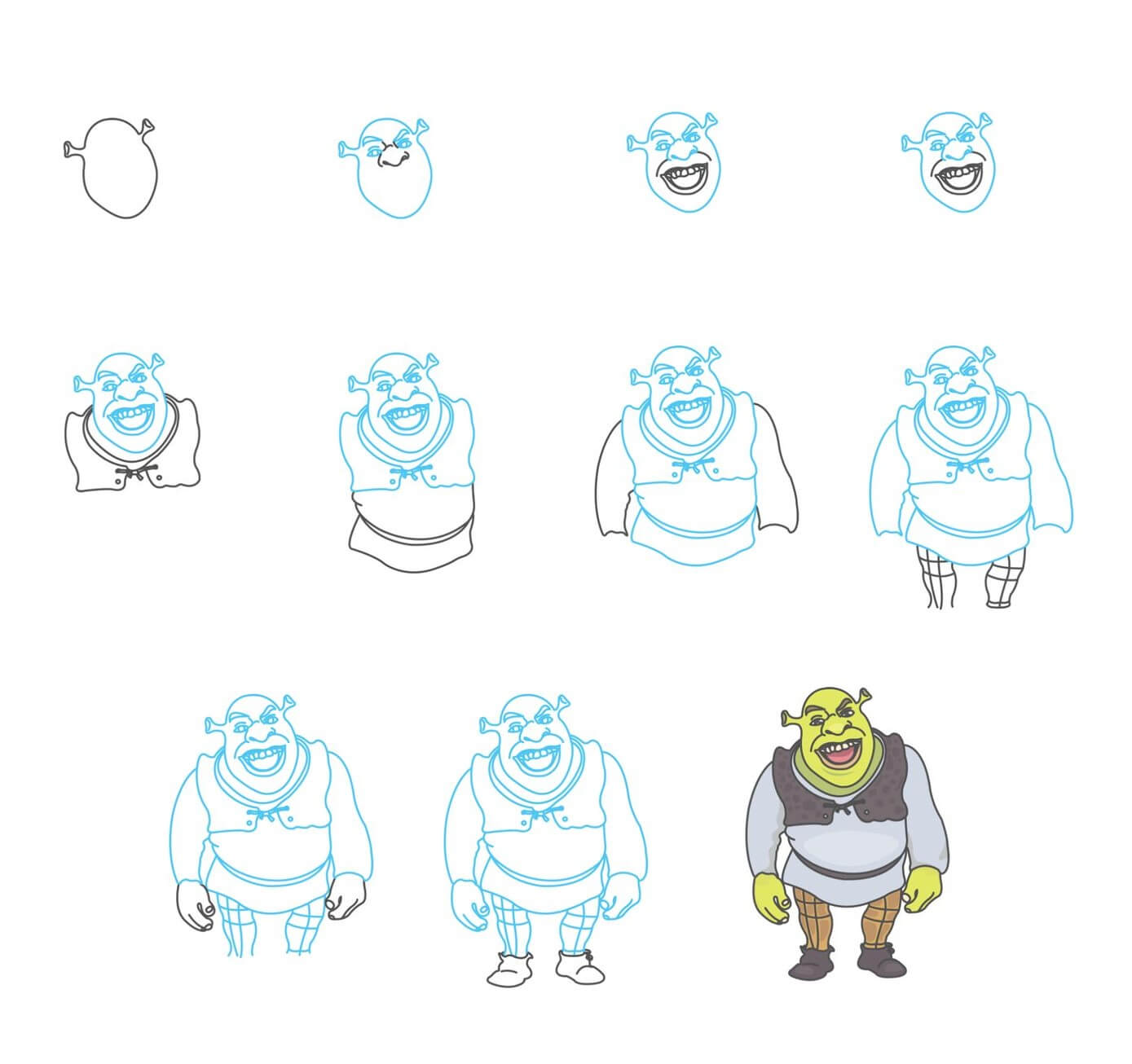 Shrek idea (1) Drawing Ideas