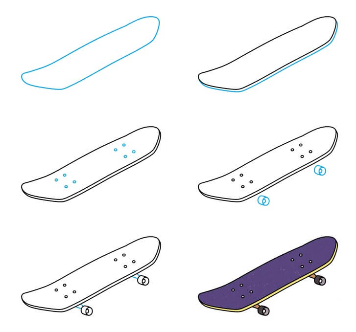 Skateboard idea (16) Drawing Ideas