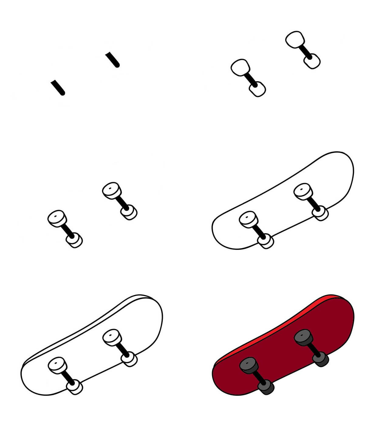 Skateboard idea (8) Drawing Ideas