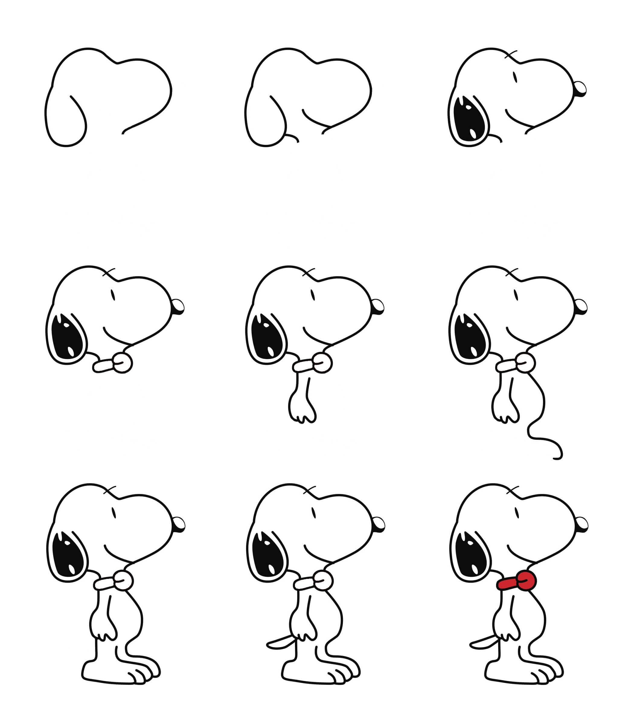 Snoopy idea (10) Drawing Ideas