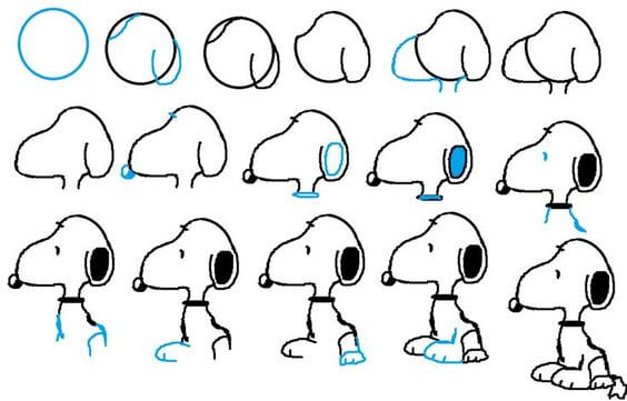 Snoopy idea (14) Drawing Ideas