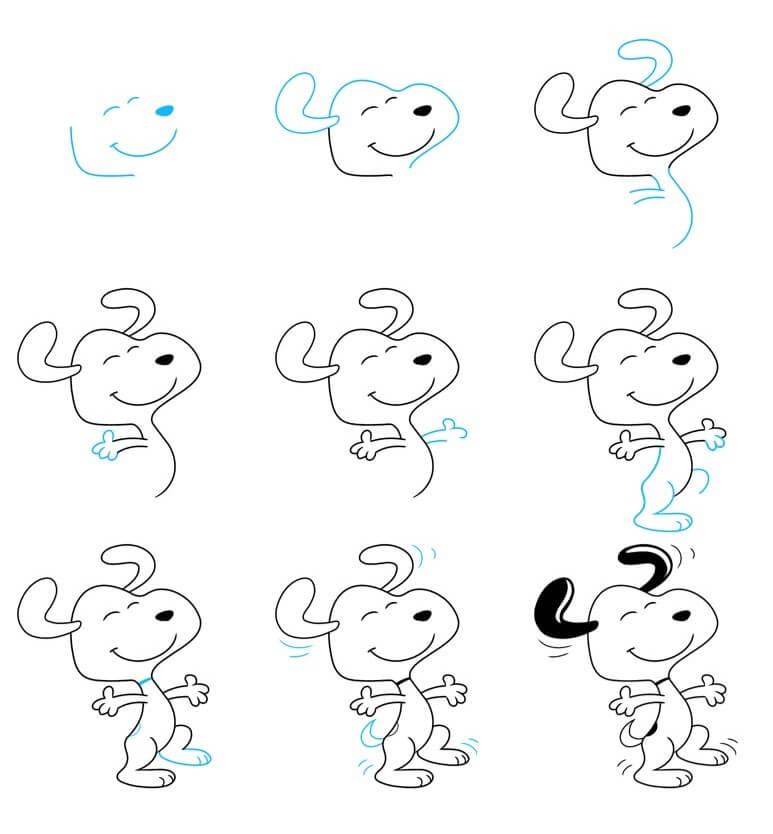 Snoopy idea (17) Drawing Ideas