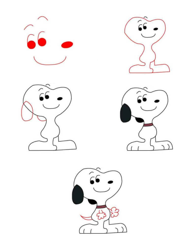 Snoopy idea (26) Drawing Ideas