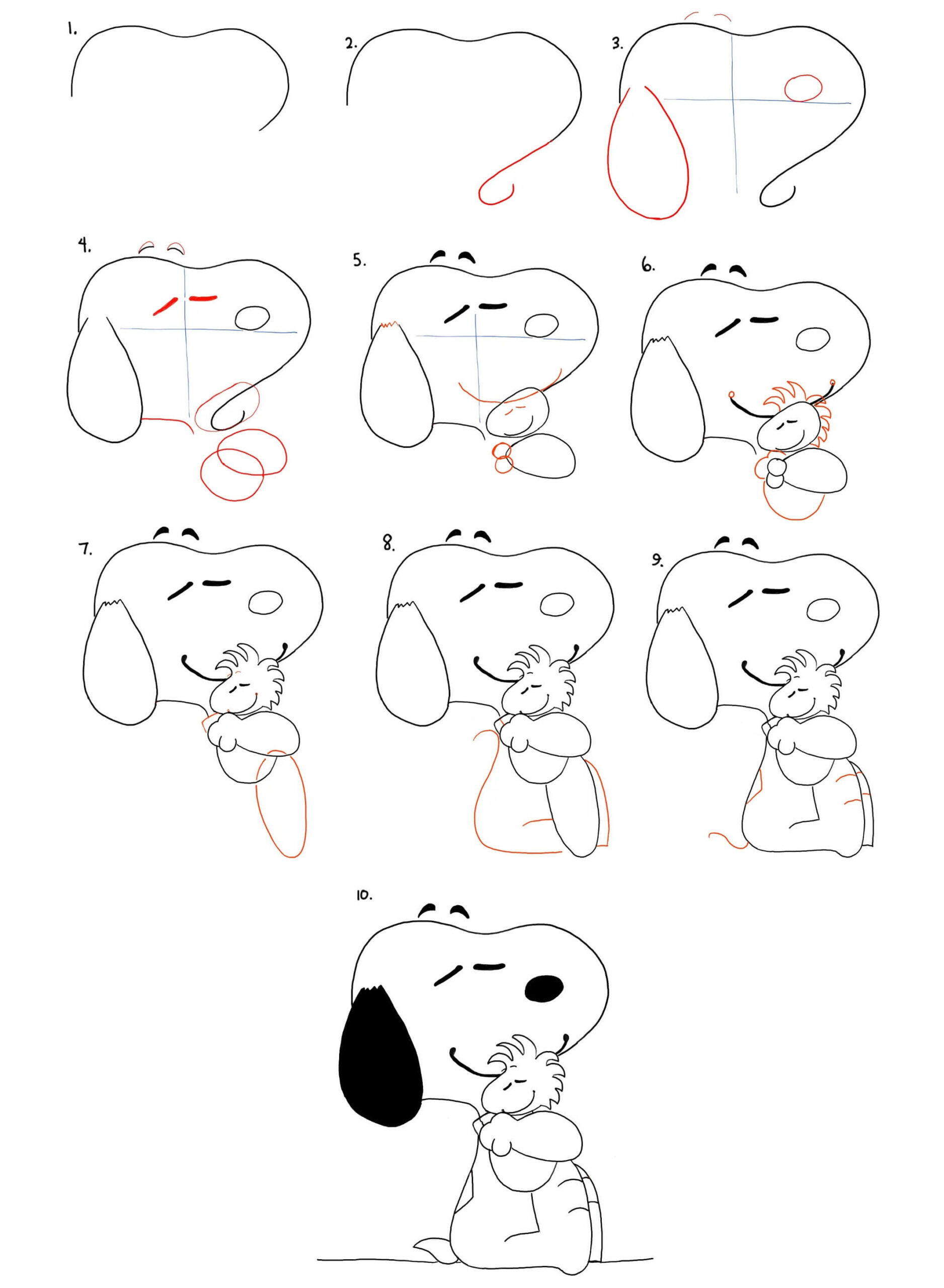 Snoopy idea (27) Drawing Ideas