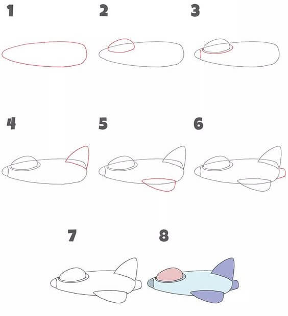 Spaceship idea (19) Drawing Ideas