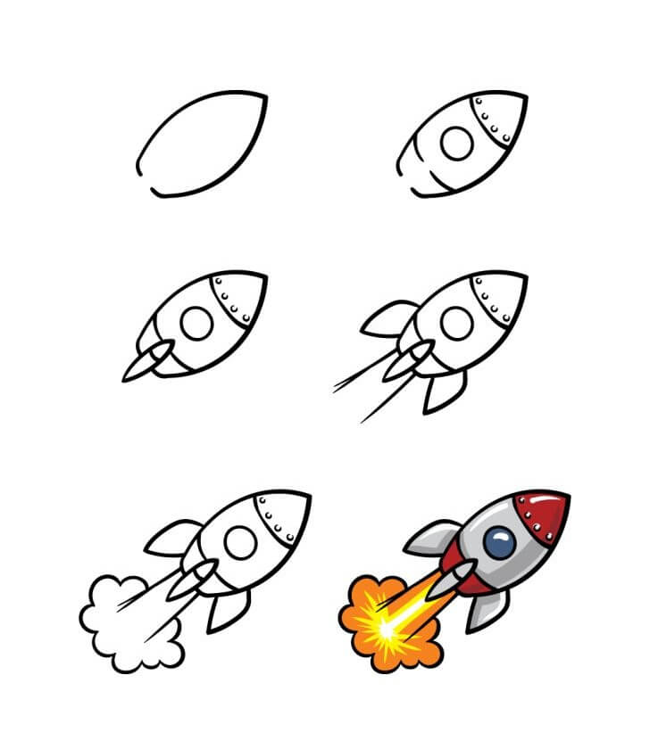 Spaceship idea (20) Drawing Ideas