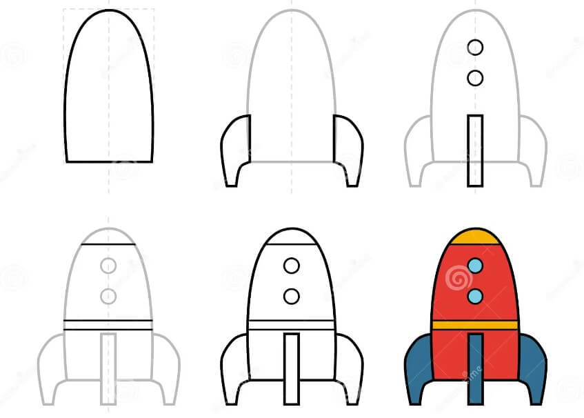 Spaceship idea (30) Drawing Ideas