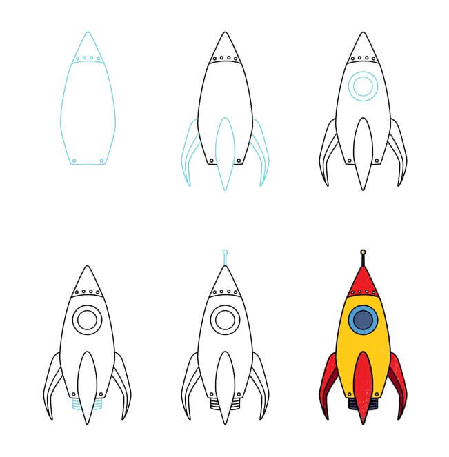 Spaceship idea (39) Drawing Ideas