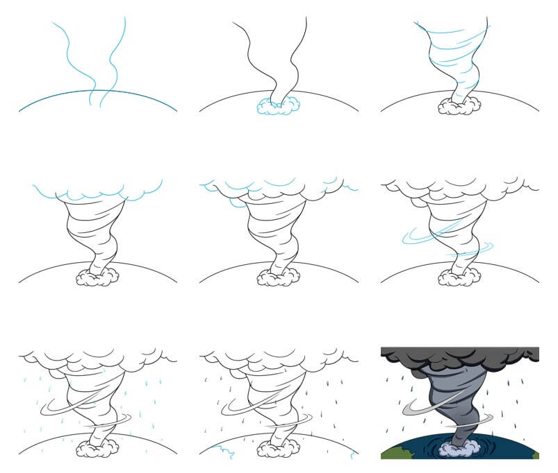 tornado idea (13) Drawing Ideas