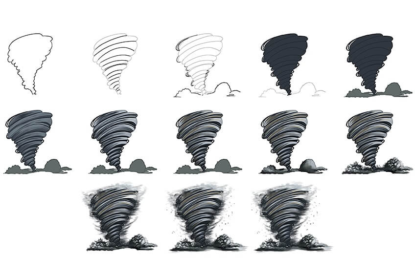 How to draw tornado idea (16)