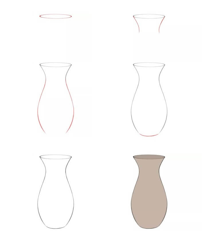 How to draw Vase idea (13)