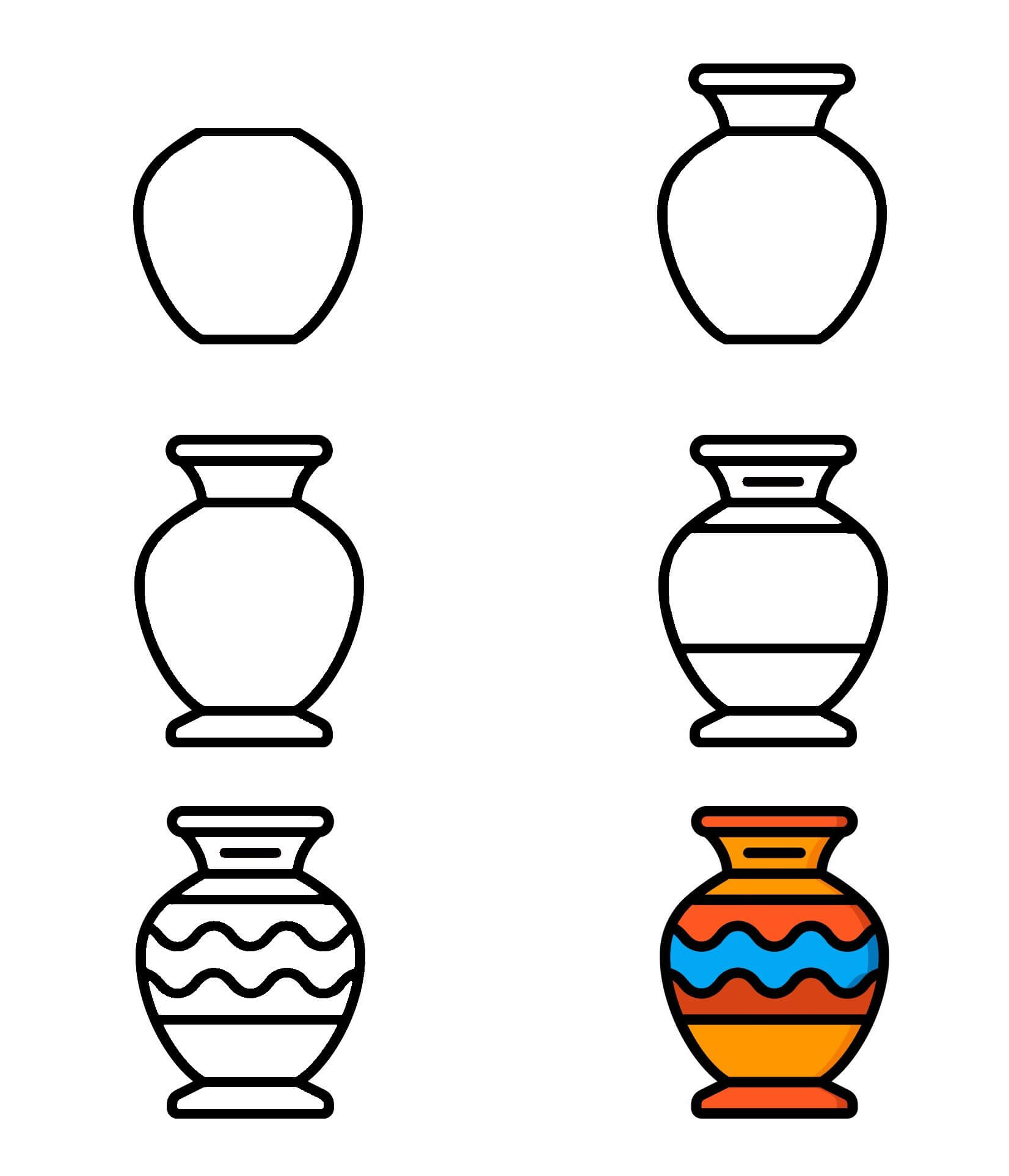 Vase idea (18) Drawing Ideas