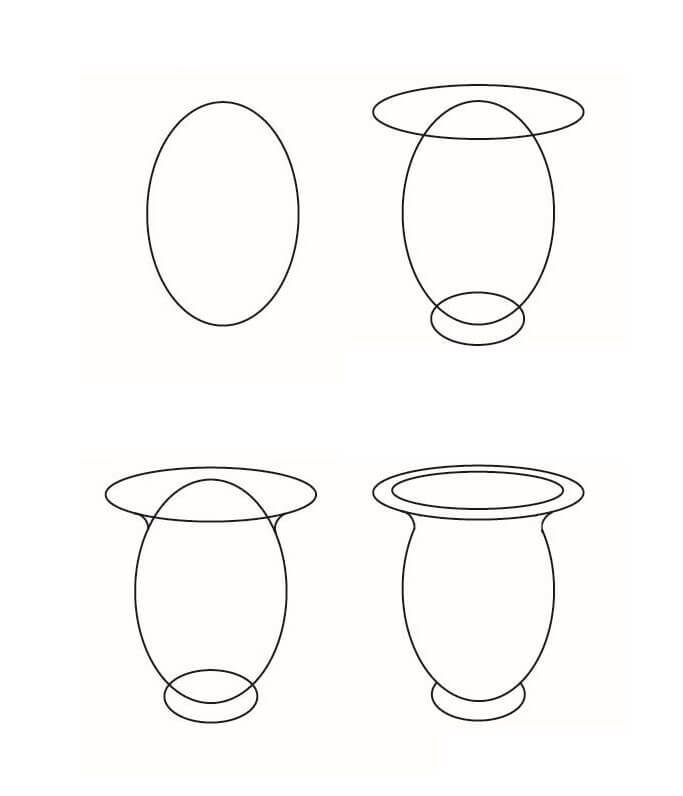 How to draw Vase idea (2)