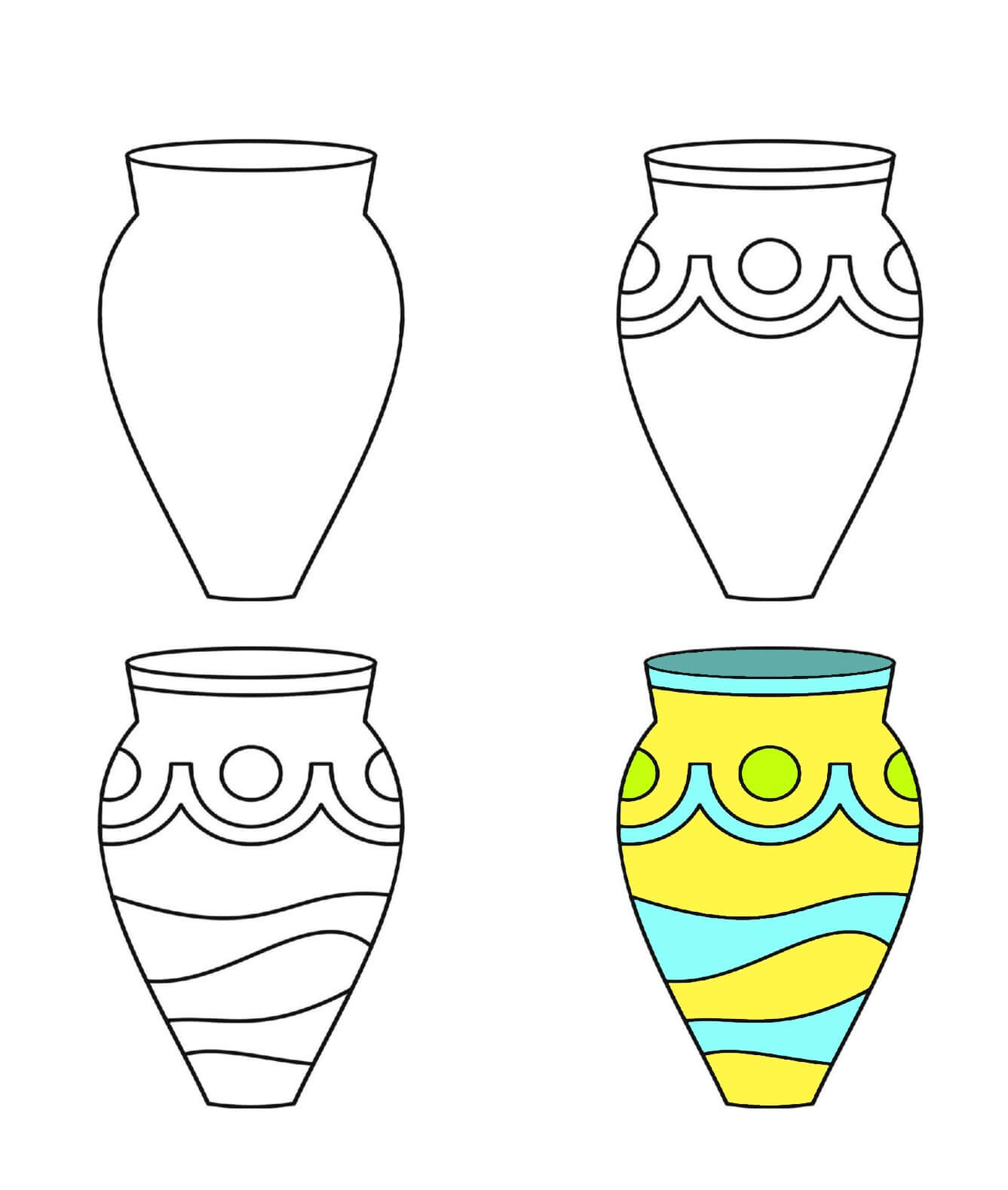 Vase idea (25) Drawing Ideas