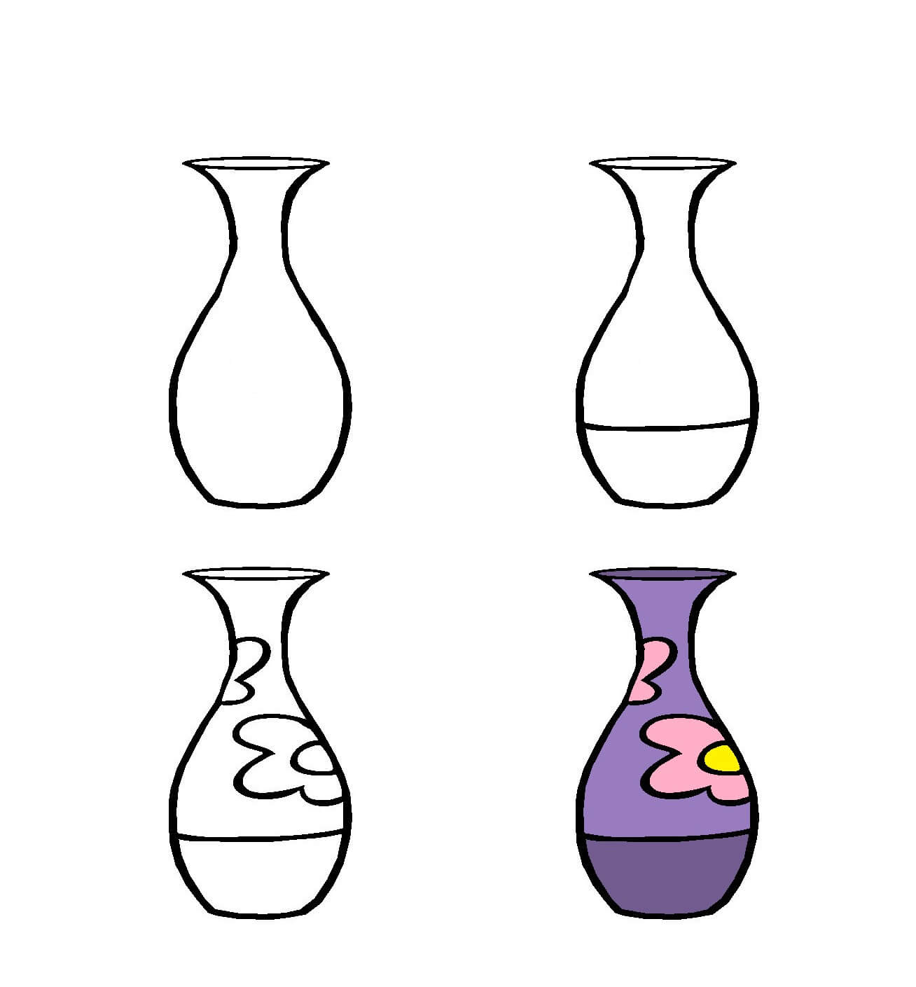 How to draw Vase idea (27)