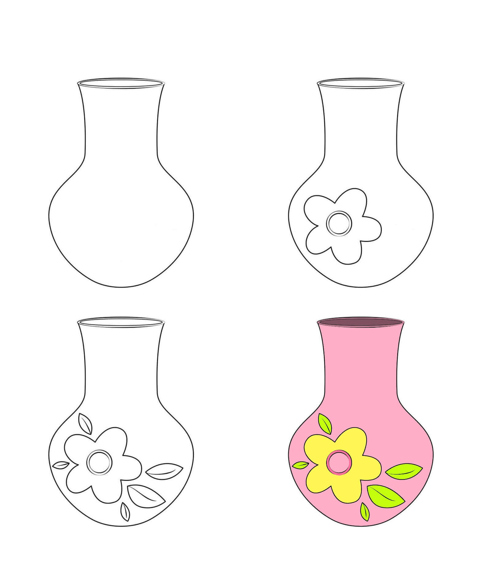 How to draw Vase idea (30)