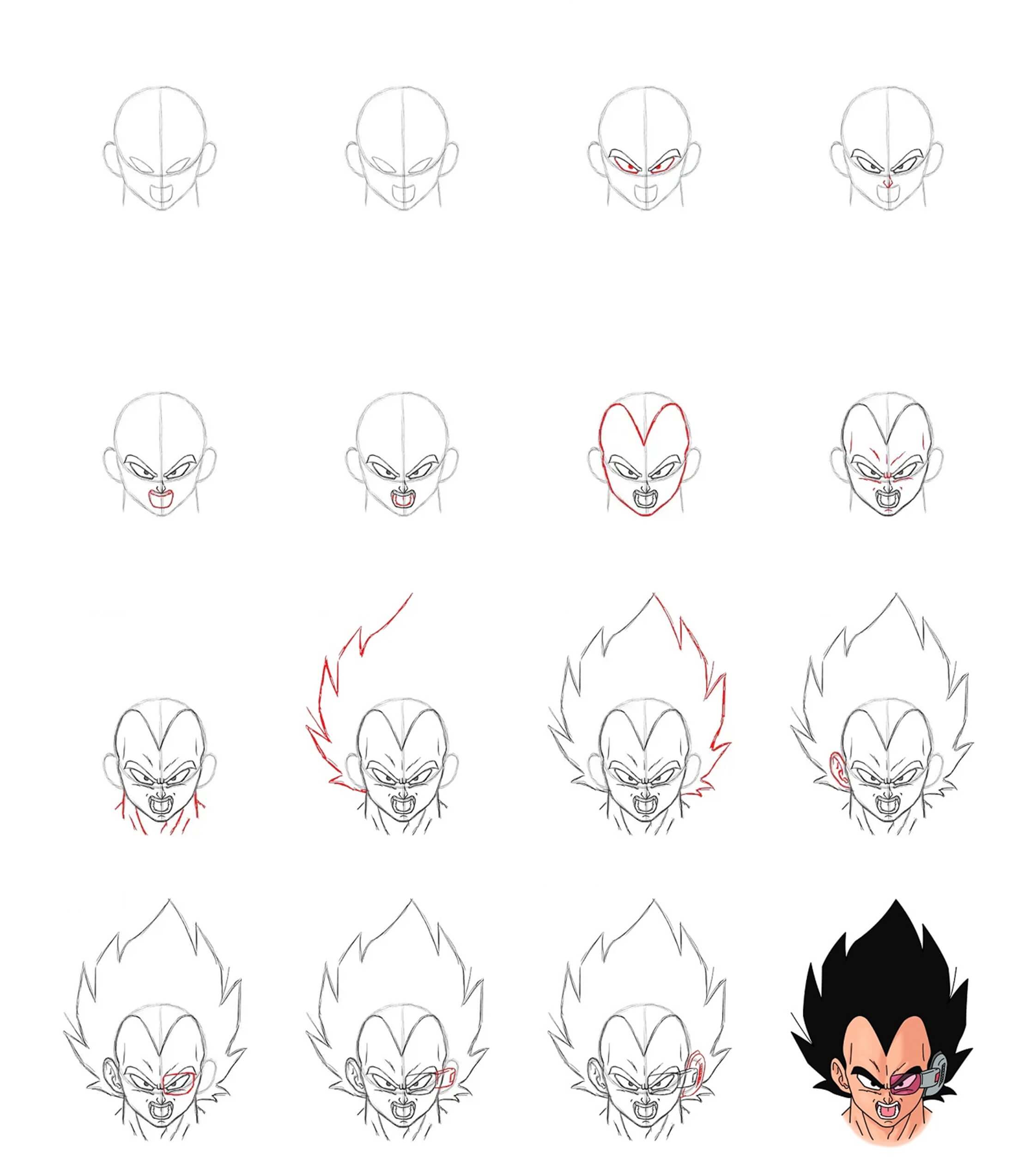 Vegeta idea (1) Drawing Ideas