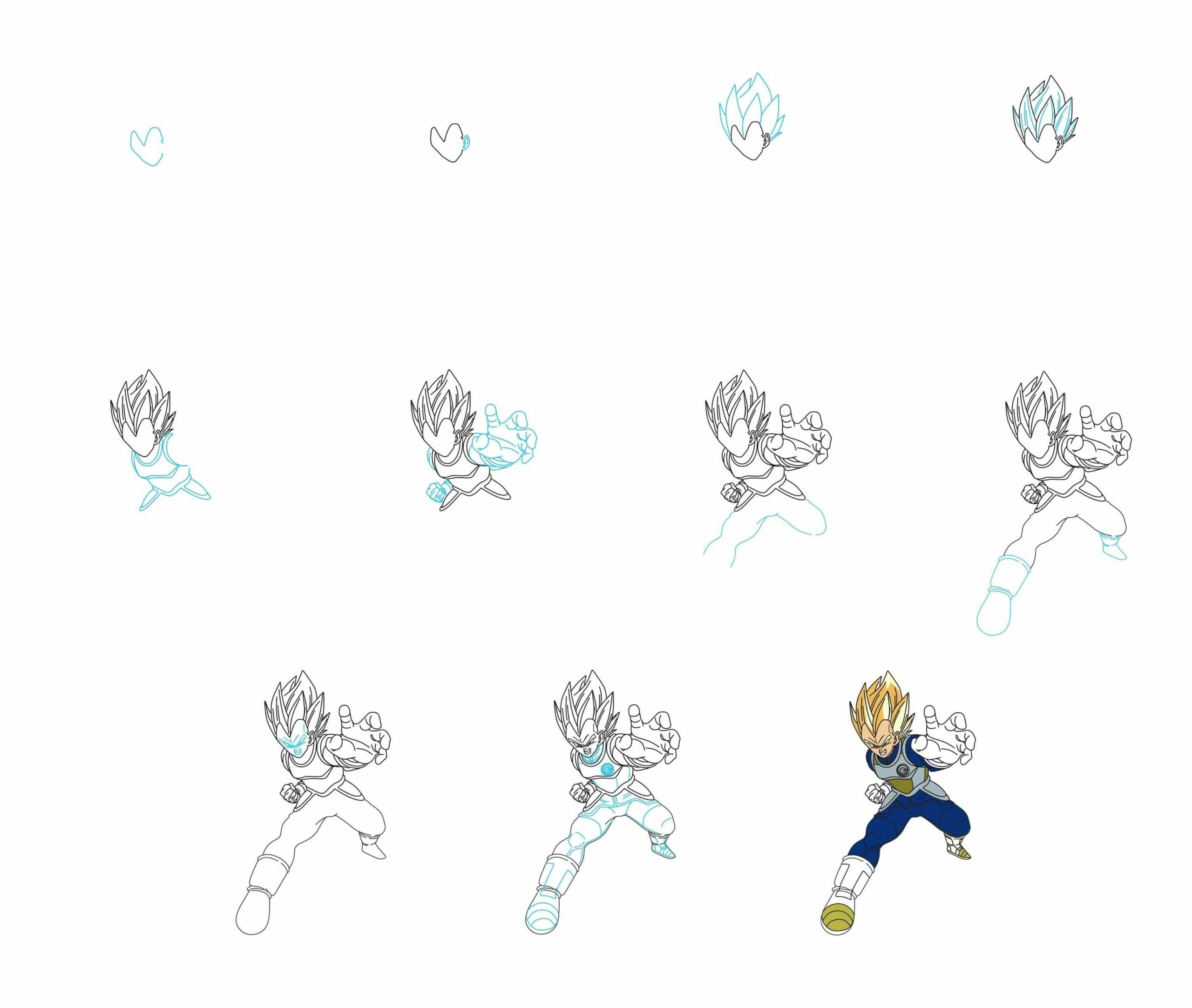 Vegeta idea (8) Drawing Ideas