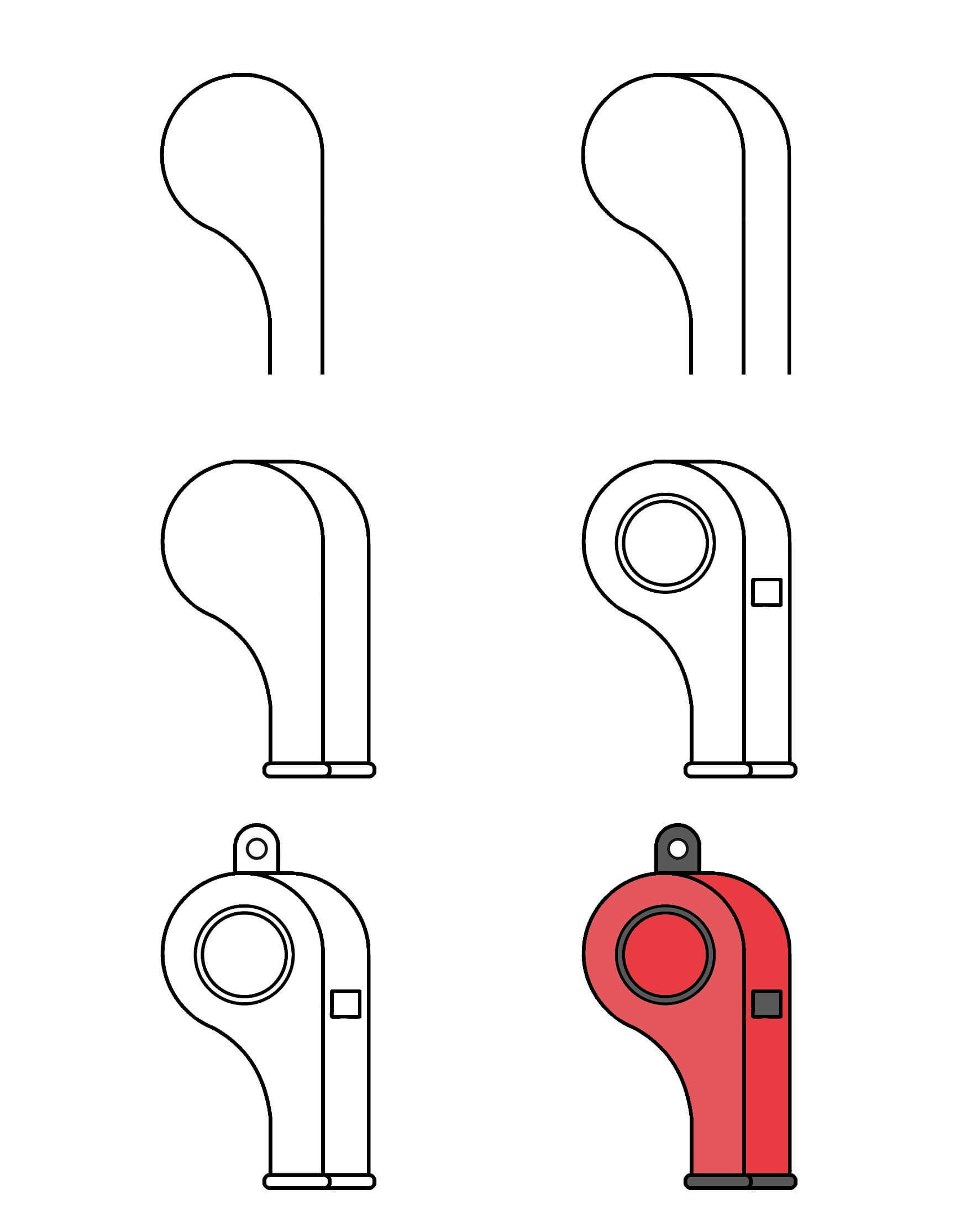 How to draw Whistle idea (10)