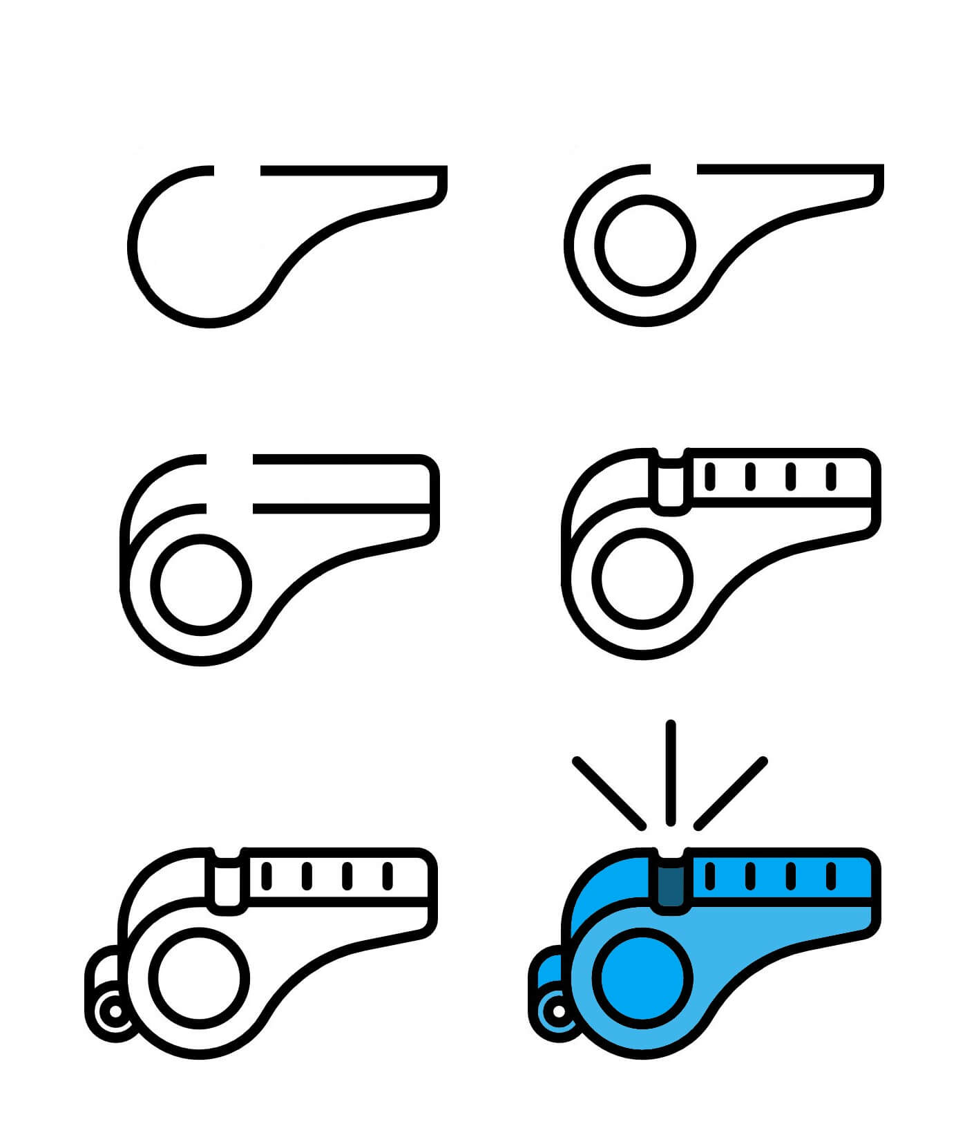 How to draw Whistle idea (11)