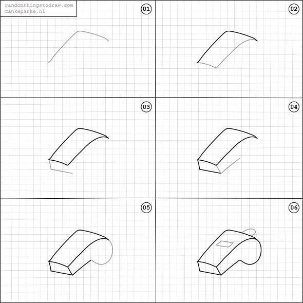 How to draw Whistle idea (12)