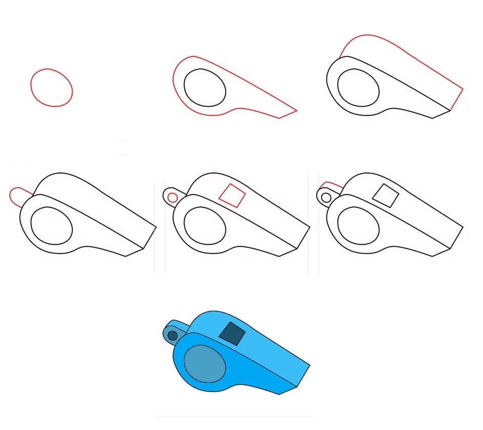 How to draw Whistle idea (19)