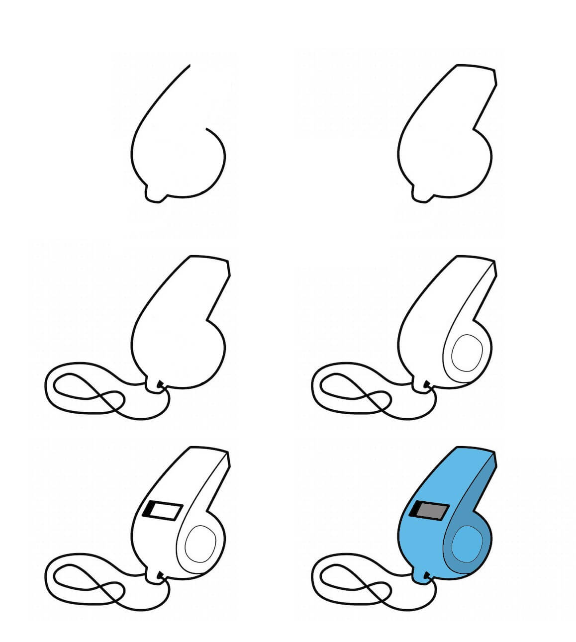 How to draw Whistle idea (2)