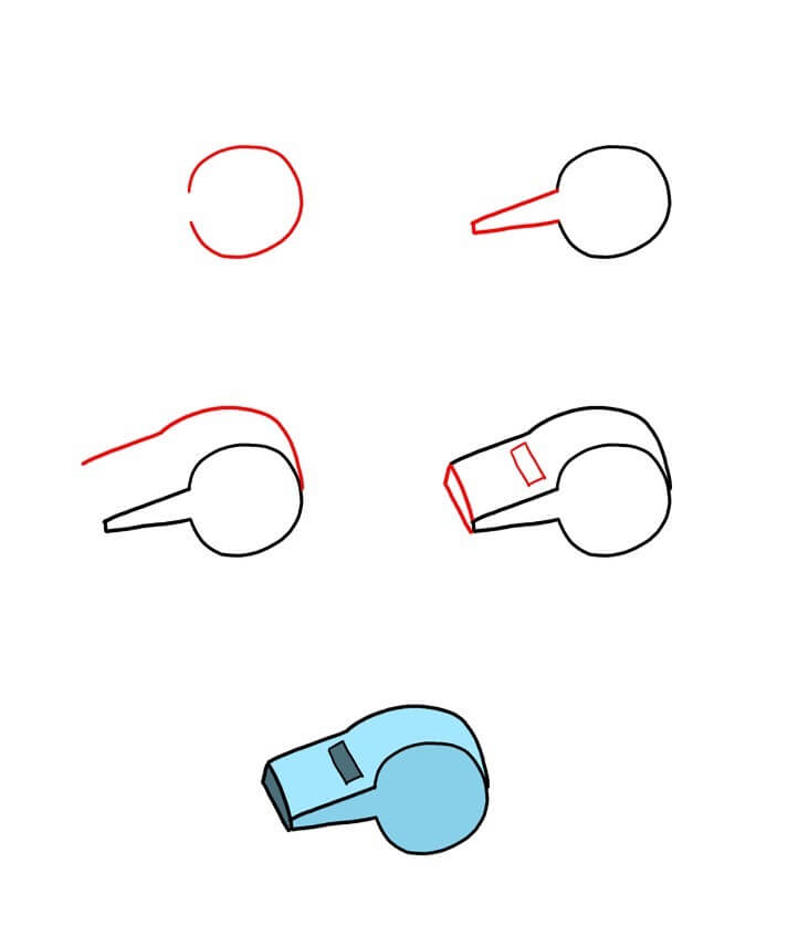 How to draw Whistle idea (20)