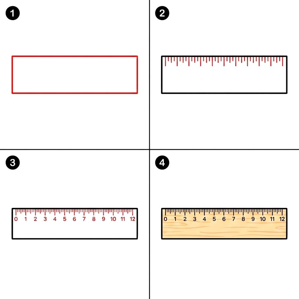 Beauty Ruler Drawing Ideas