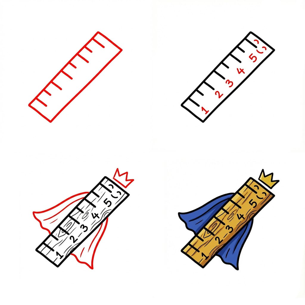 Fun Ruler Drawing Ideas