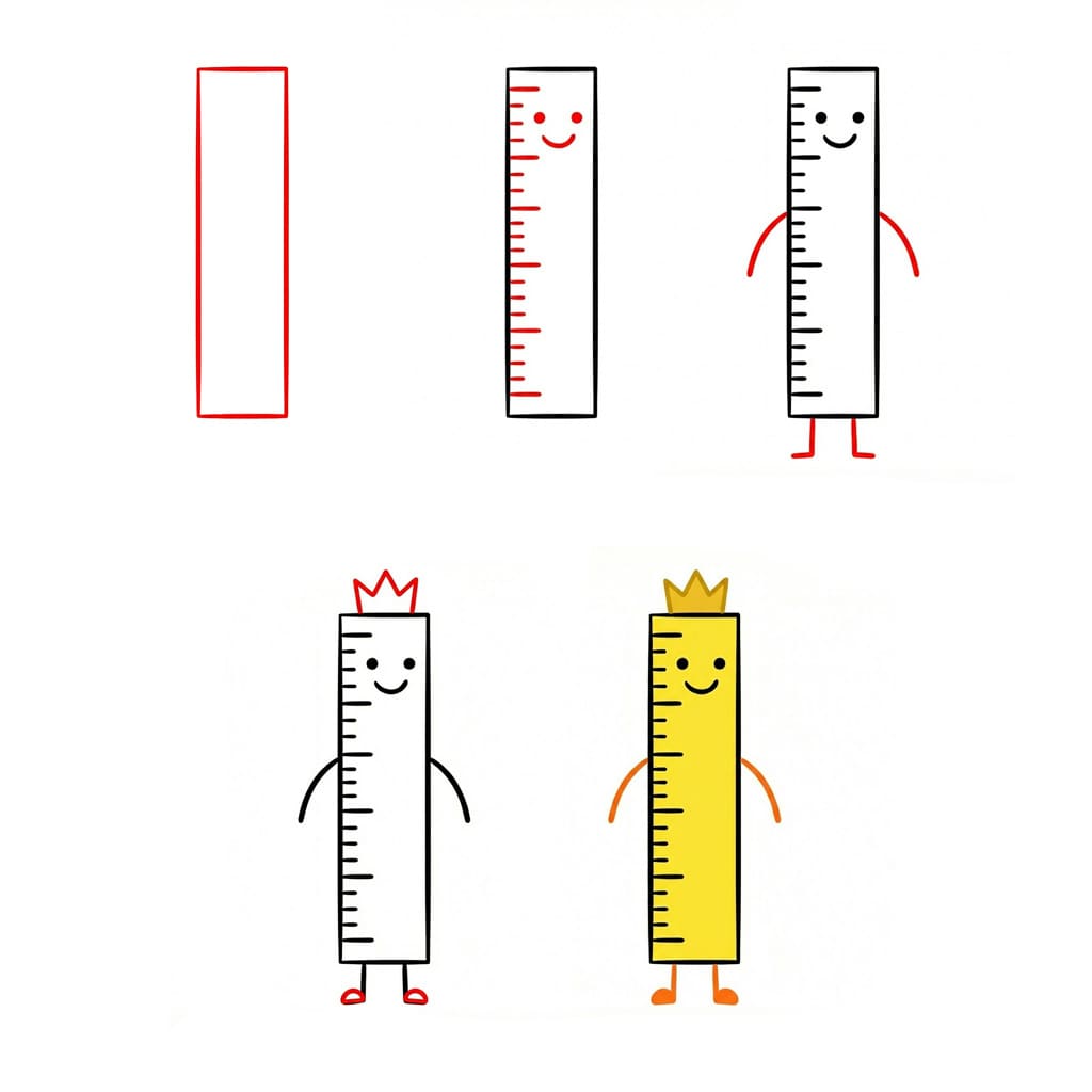King Ruler Drawing Ideas