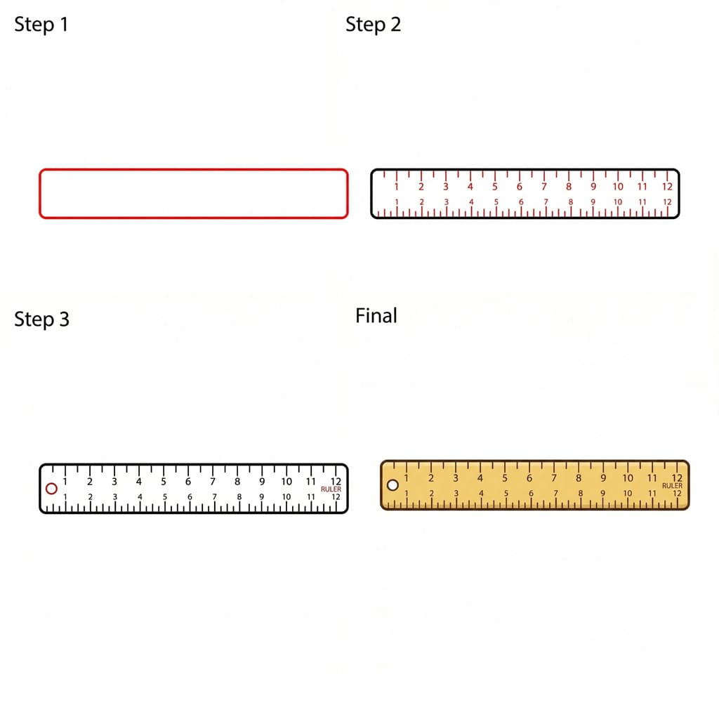 Normal Ruler Drawing Ideas