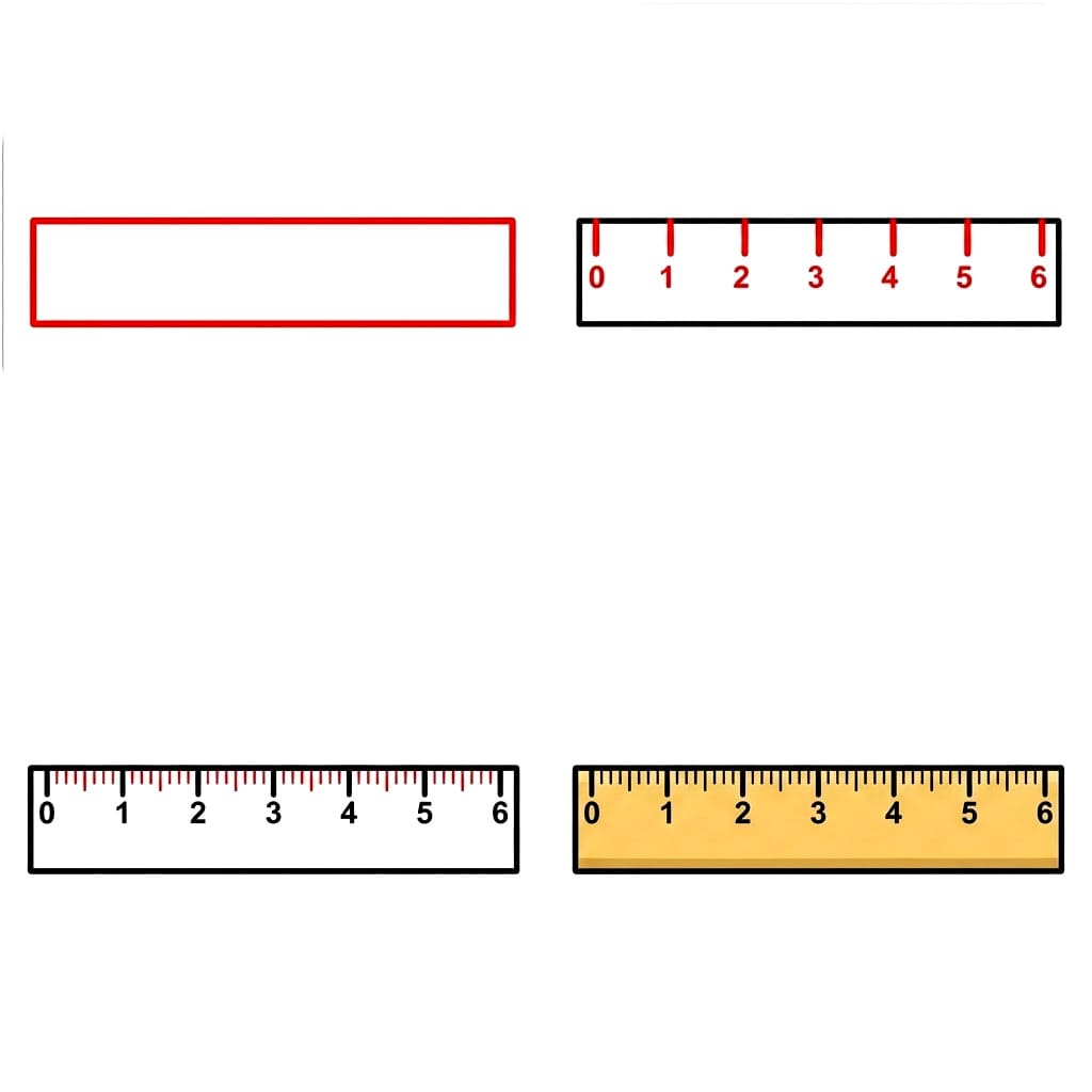 Short Ruler Drawing Ideas