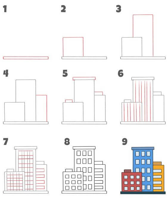 Building idea (12) Drawing Ideas