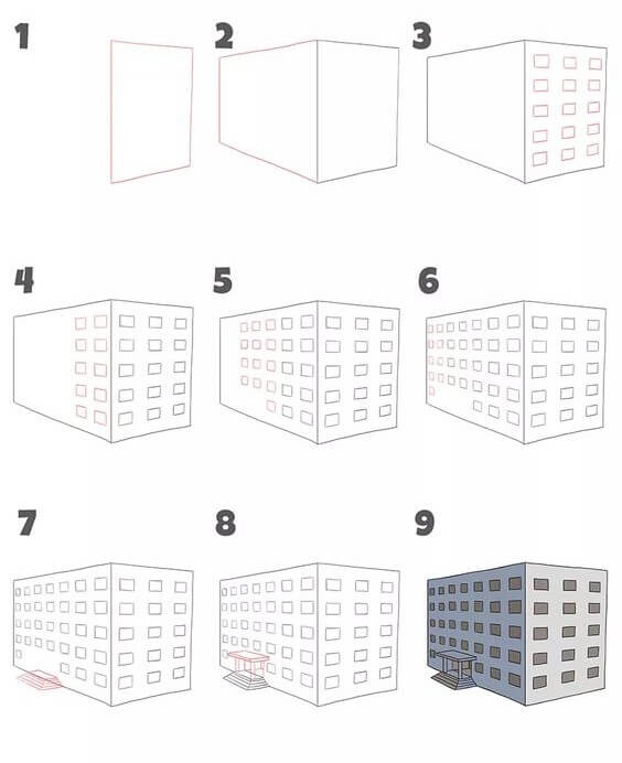 Building idea (15) Drawing Ideas