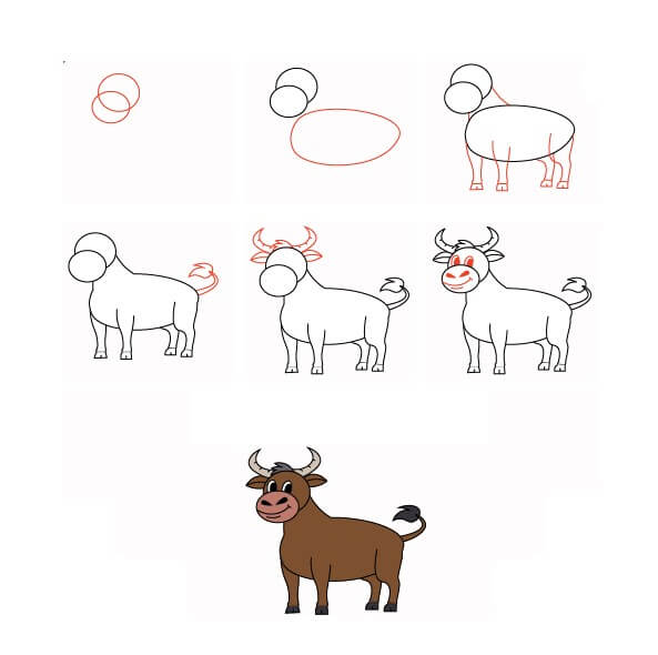 Bull idea (4) Drawing Ideas