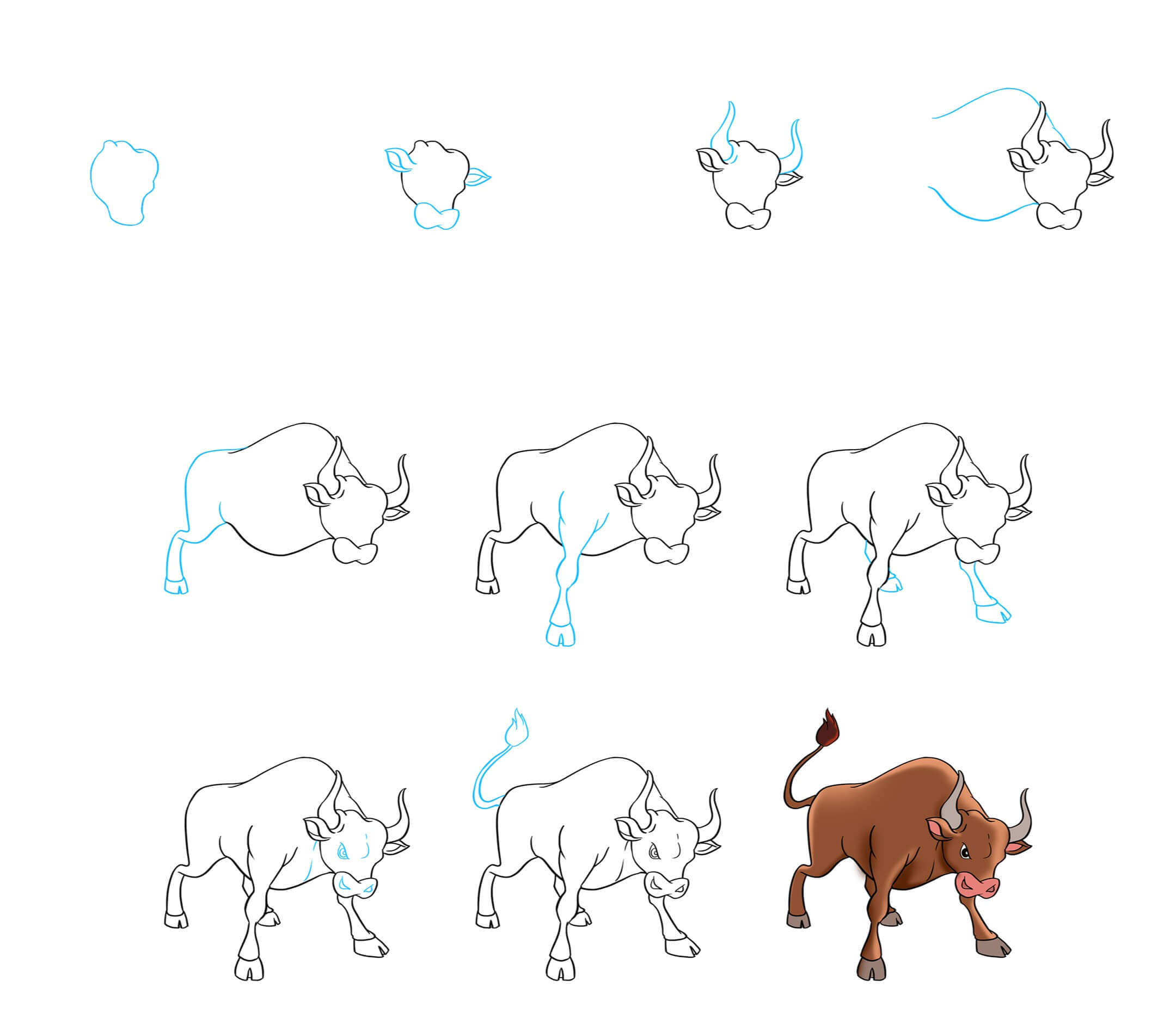 Bull idea (5) Drawing Ideas