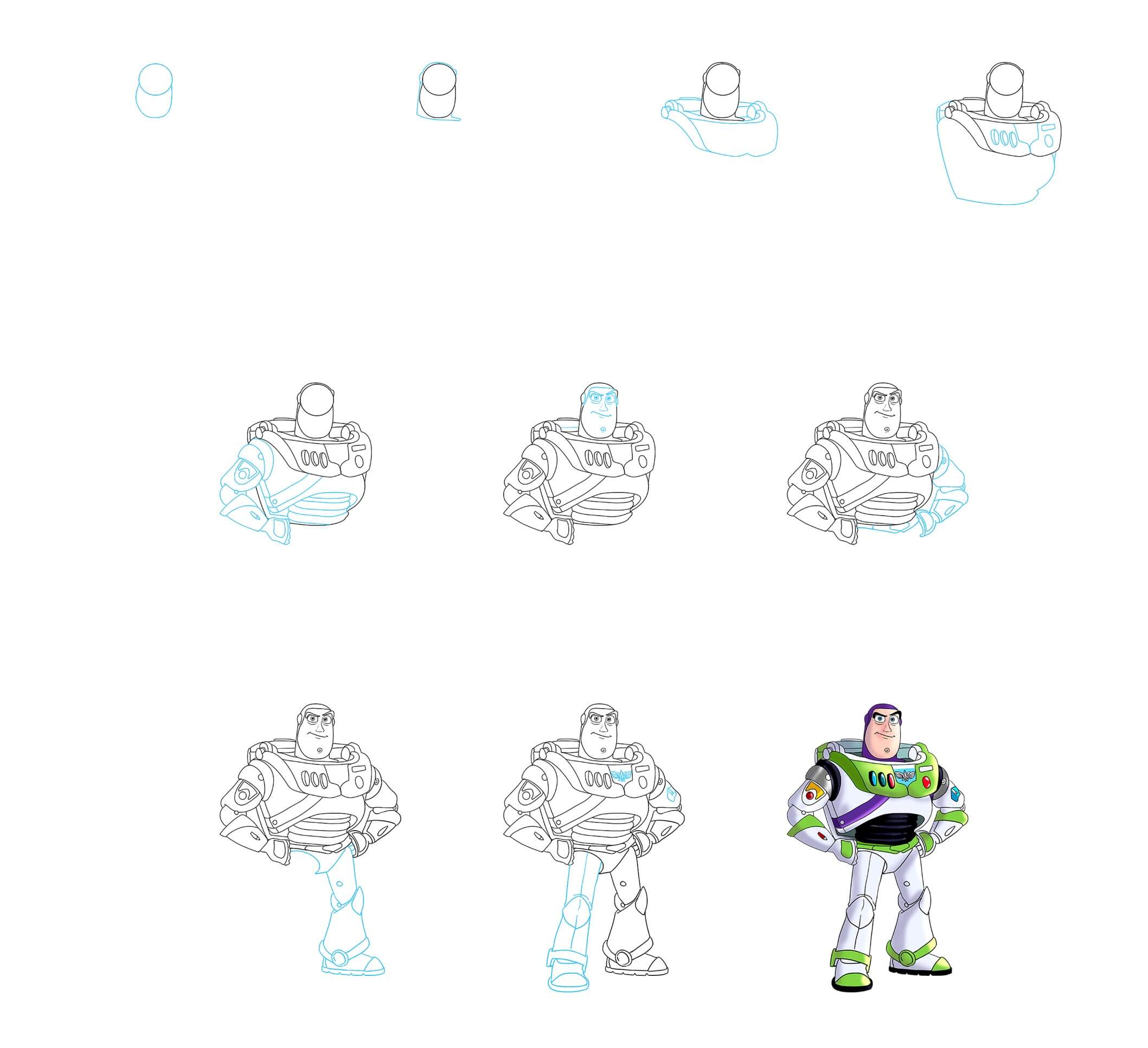 Buzz Lightyear idea (3) Drawing Ideas