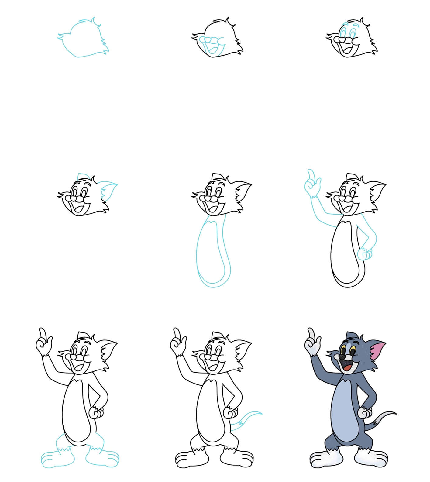 Cat Tom idea (1) Drawing Ideas