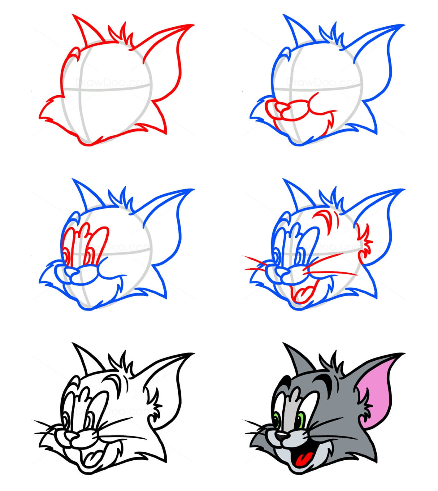 Cat Tom idea (2) Drawing Ideas