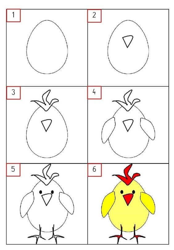 Chicks idea (18) Drawing Ideas